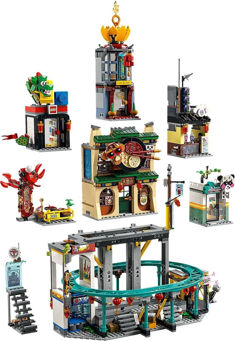 LEGO Monkie Kid 80036 The City of Lanterns set, image 11