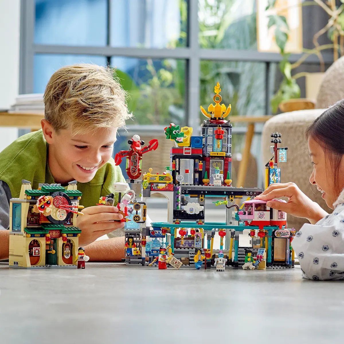 LEGO Monkie Kid 80036 The City of Lanterns set, image 6