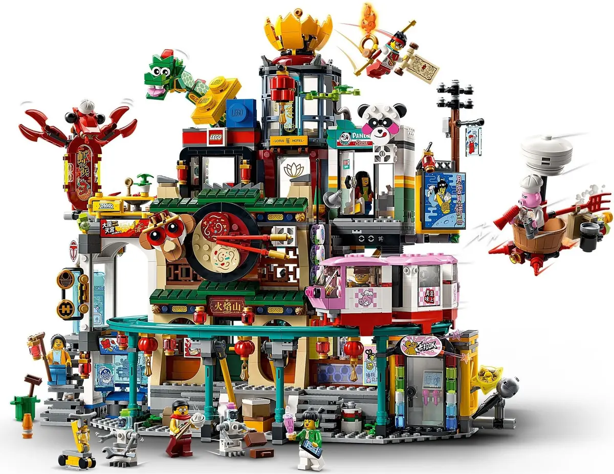 LEGO Monkie Kid 80036 The City of Lanterns set, image 8