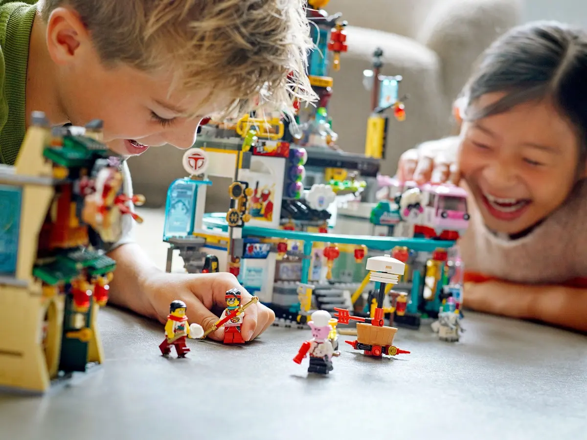 LEGO Monkie Kid 80036 The City of Lanterns set, image 5