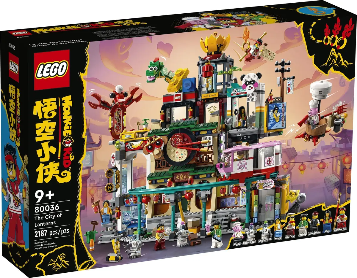LEGO Monkie Kid 80036 The City of Lanterns set, image 2