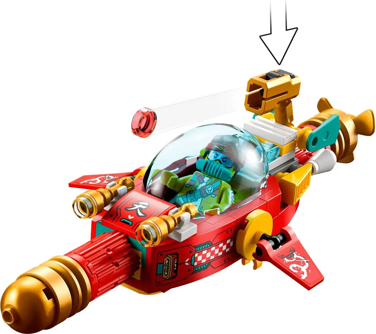 LEGO Monkie Kid 80037 Dragon of the East set, image 4