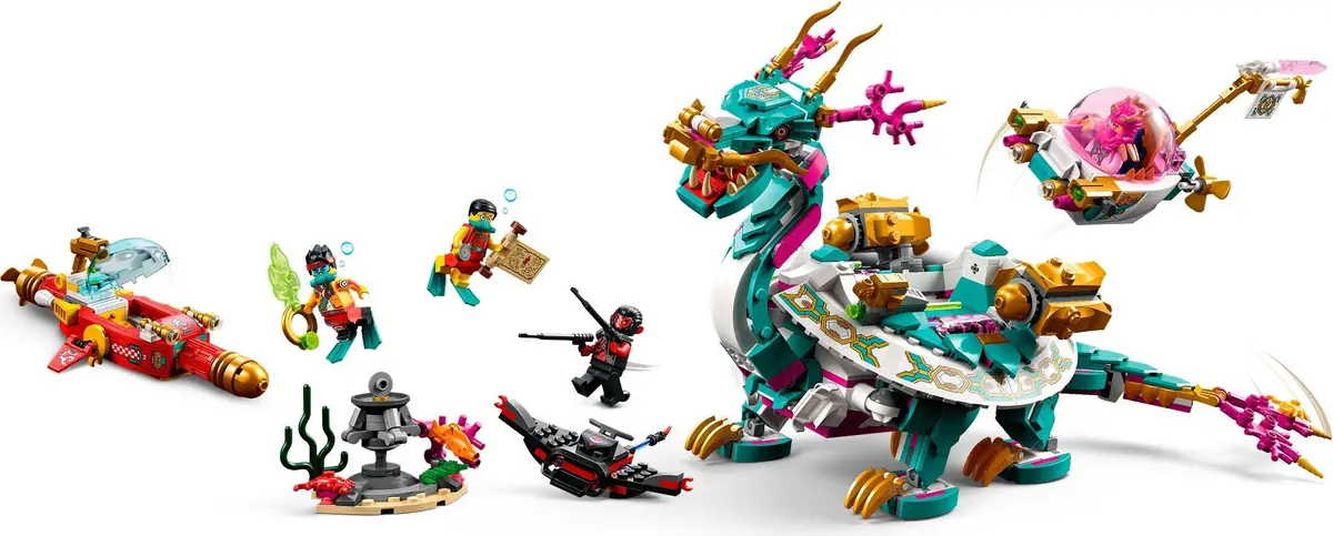 LEGO Monkie Kid 80037 Dragon of the East set, image 3