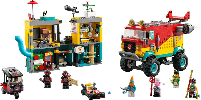 LEGO Monkie Kid 80038 Monkie Kid's Team Van set