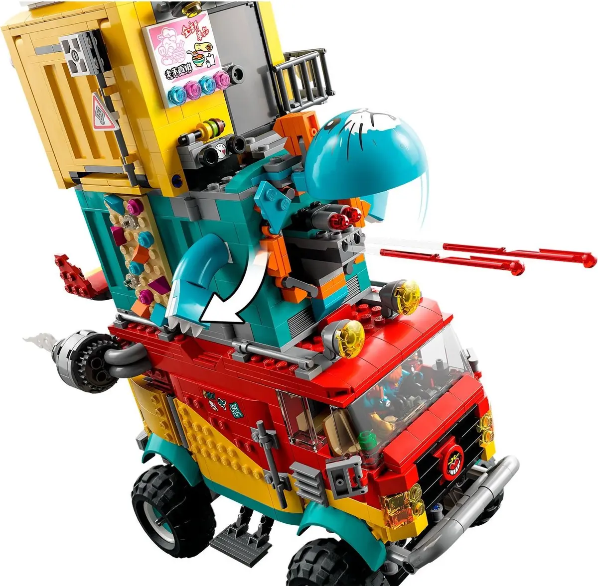 LEGO Monkie Kid 80038 Monkie Kid's Team Van set, image 4