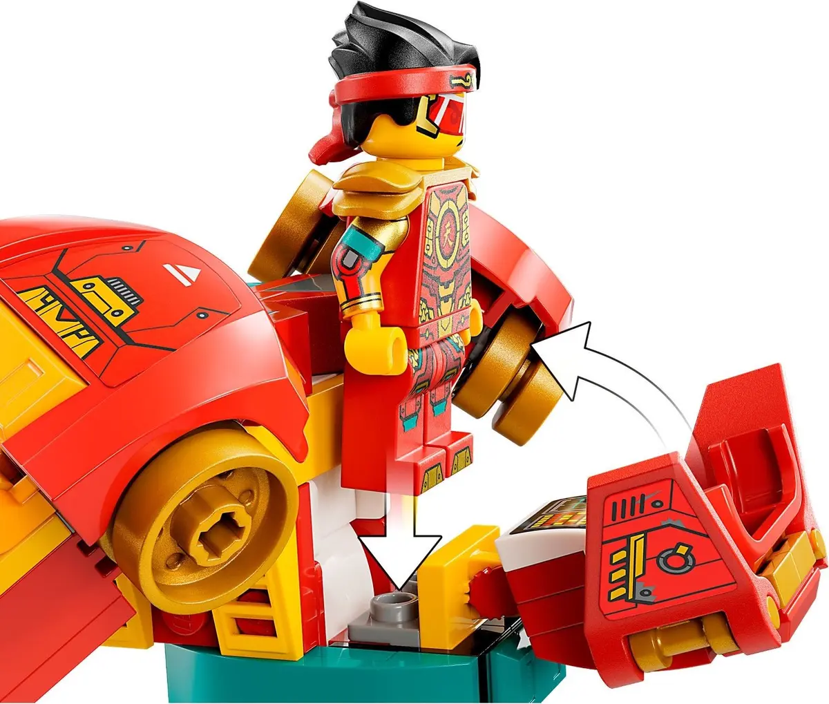 LEGO Monkie Kid 80040 Monkie Kid's Combi Mech set, image 5