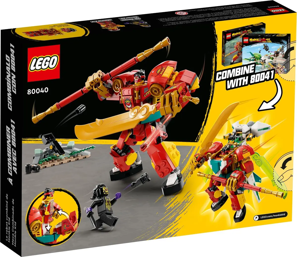 LEGO Monkie Kid 80040 Monkie Kid's Combi Mech set, image 6