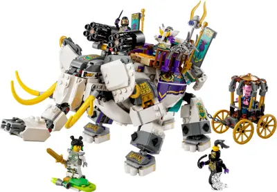 LEGO Monkie Kid 80043 Yellow Tusk Elephant set