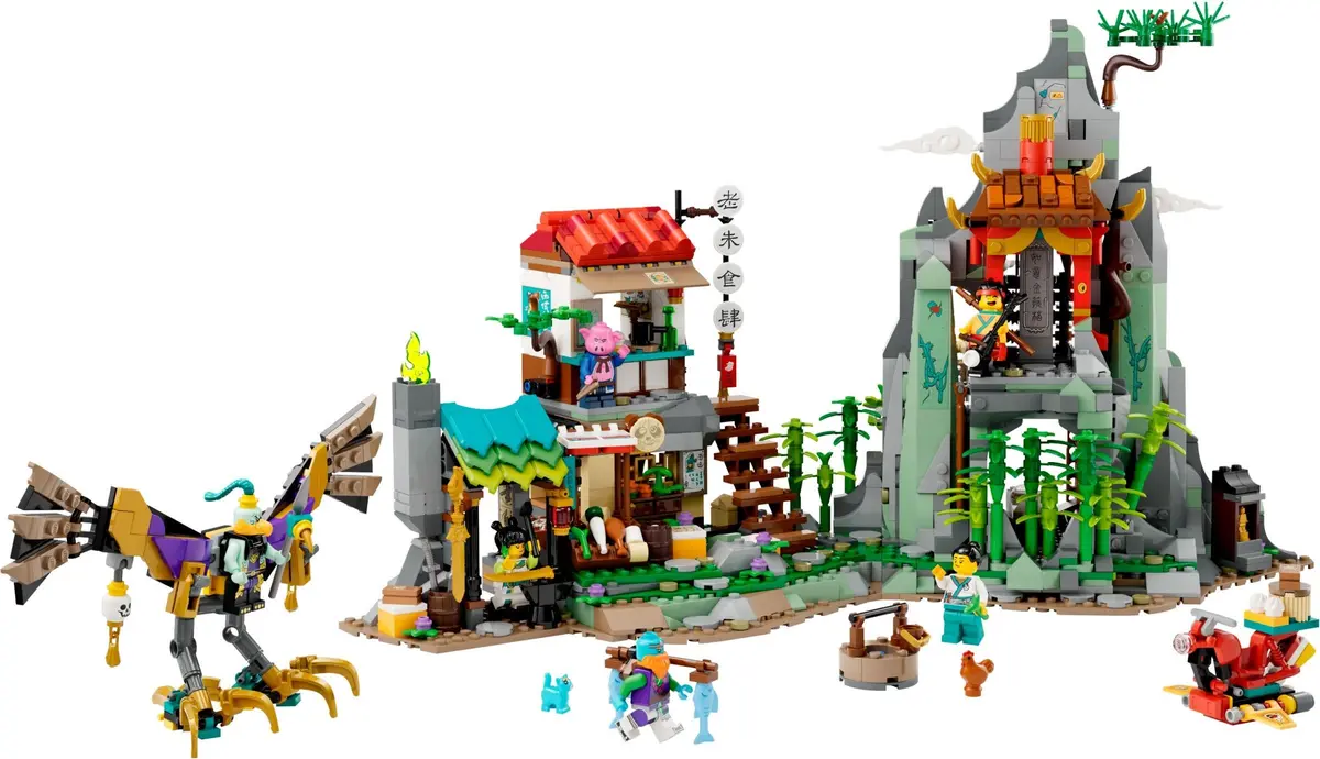 LEGO Monkie Kid 80044 Monkie Kid's Team Hideout set