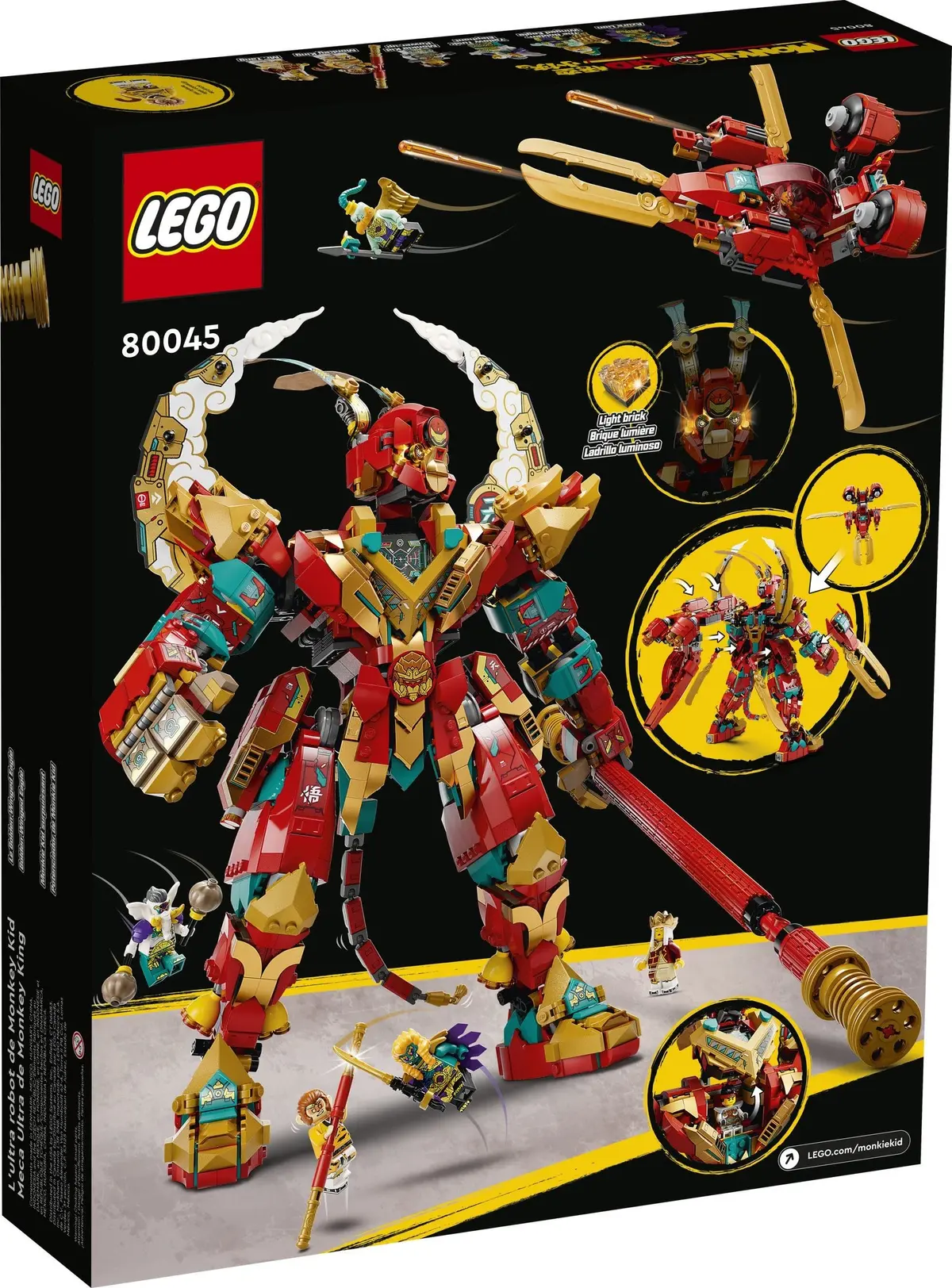 LEGO Monkie Kid 80045 Monkey King Ultra Mech set, image 8