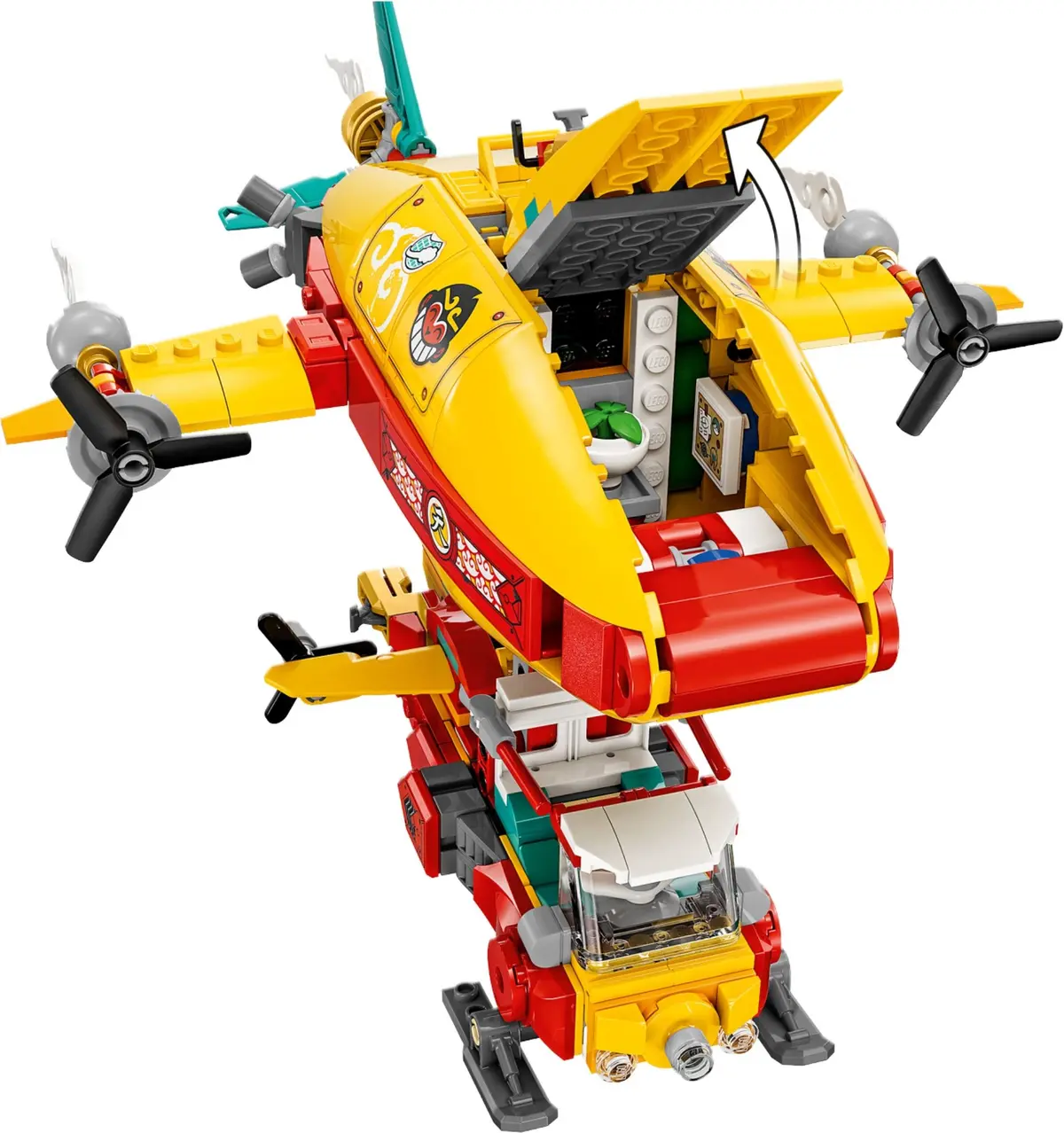 LEGO Monkie Kid 80046 Monkie Kid's Cloud Airship set, image 5