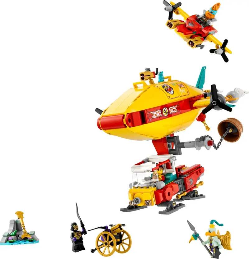 LEGO Monkie Kid 80046 Monkie Kid's Cloud Airship set