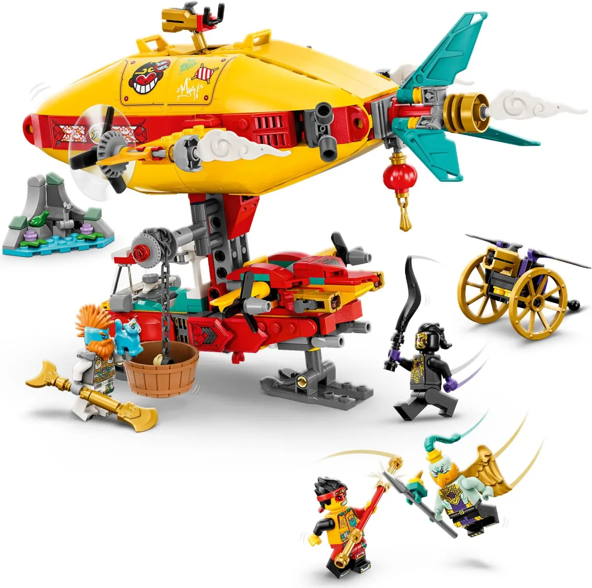 LEGO Monkie Kid 80046 Monkie Kid's Cloud Airship set, image 3