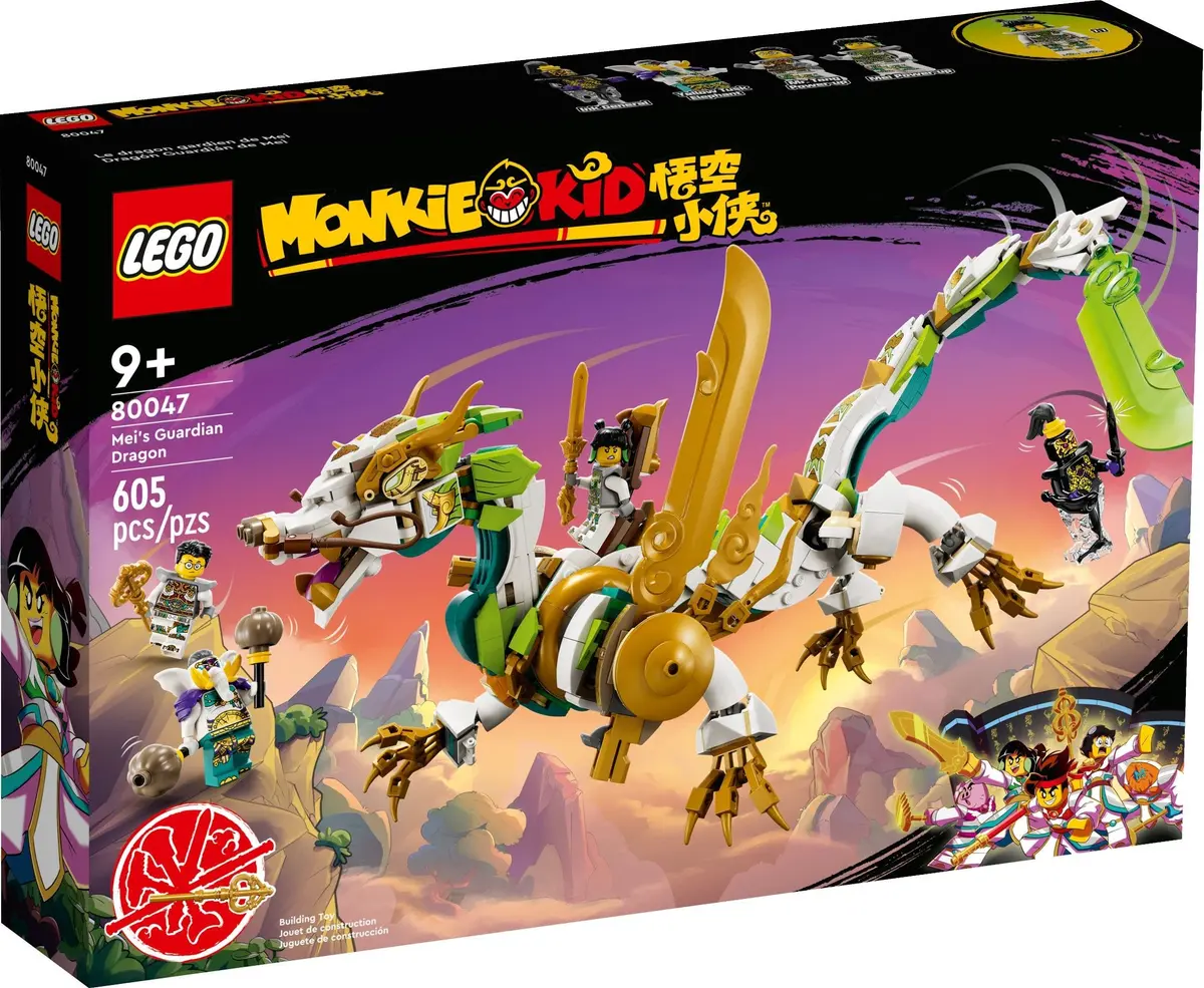 LEGO Monkie Kid 80047 Mei's Guardian Dragon set, image 2