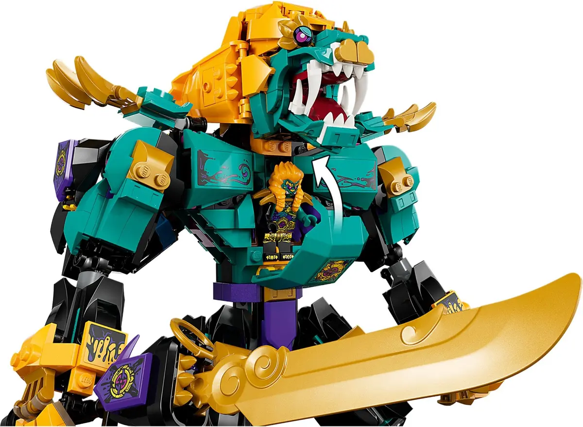 LEGO Monkie Kid 80048 The Mighty Azure Lion set, image 3