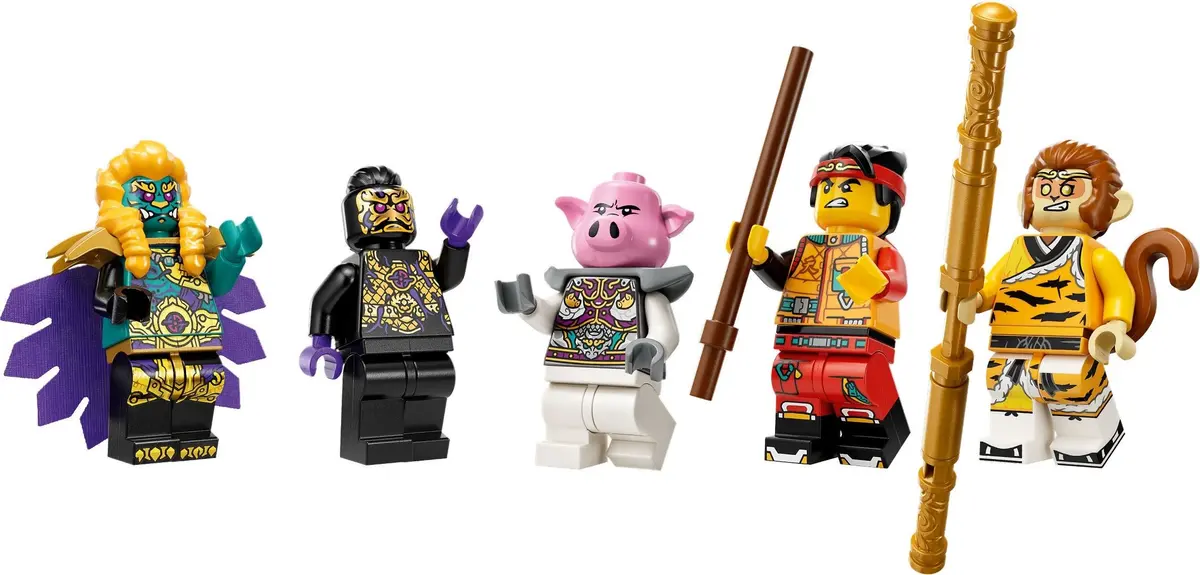 LEGO Monkie Kid 80048 The Mighty Azure Lion set, image 5