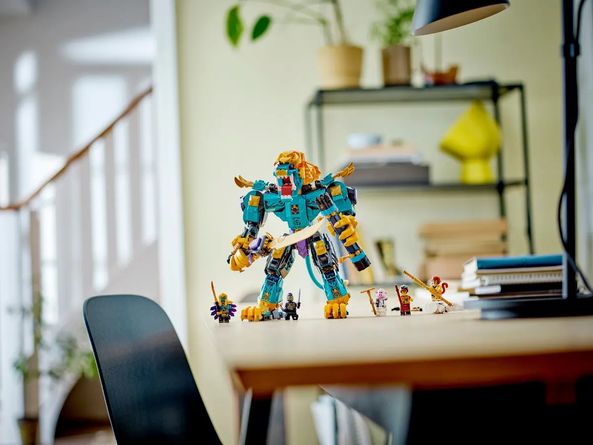 LEGO Monkie Kid 80048 The Mighty Azure Lion set, image 8