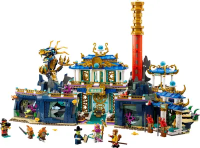 LEGO Monkie Kid 80049 Dragon of the East Palace set