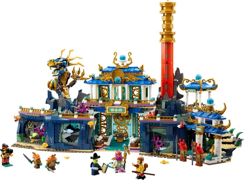 LEGO Monkie Kid 80049 Dragon of the East Palace set