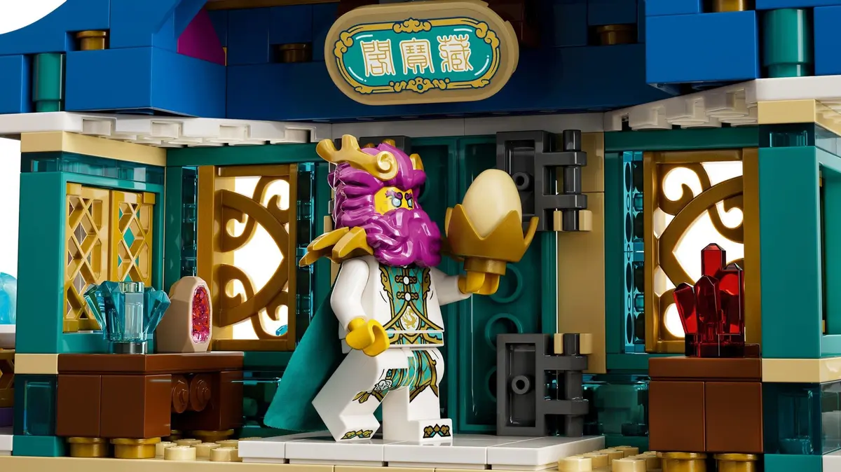 LEGO Monkie Kid 80049 Dragon of the East Palace set, image 4