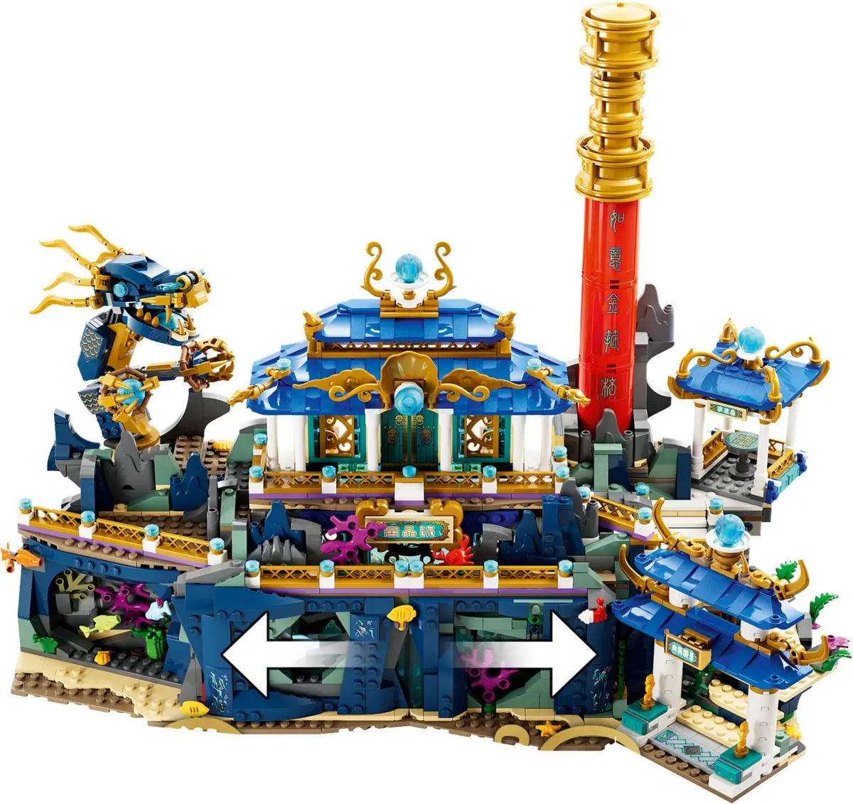 LEGO Monkie Kid 80049 Dragon of the East Palace set, image 5