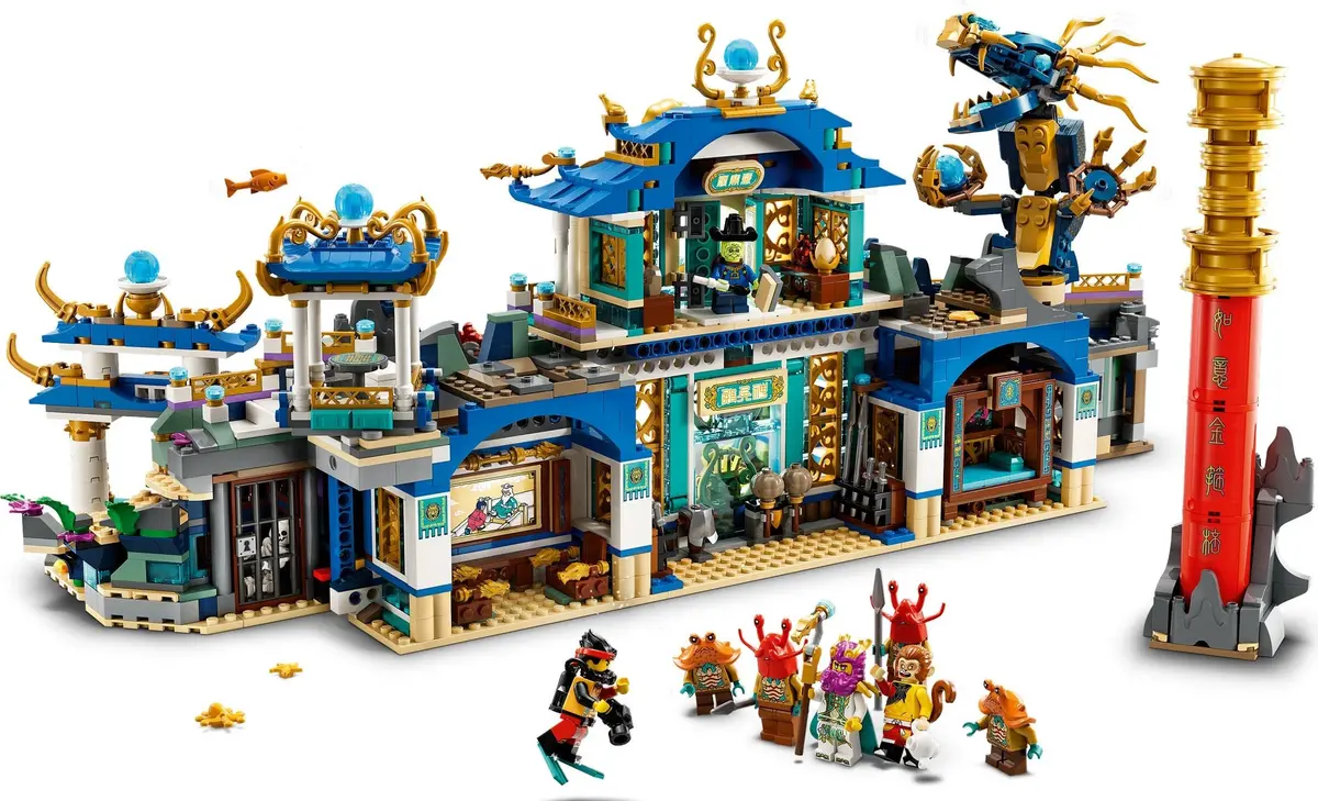 LEGO Monkie Kid 80049 Dragon of the East Palace set, image 3