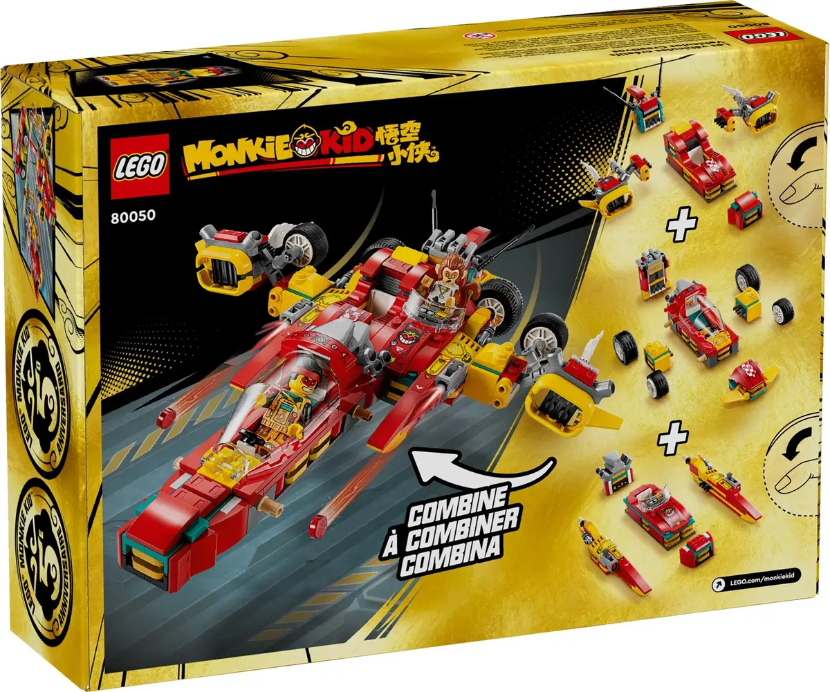 LEGO Monkie Kid 80050 Creative Vehicles set, image 5
