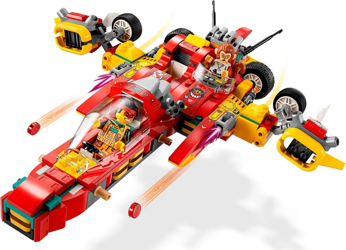 LEGO Monkie Kid 80050 Creative Vehicles set, image 3