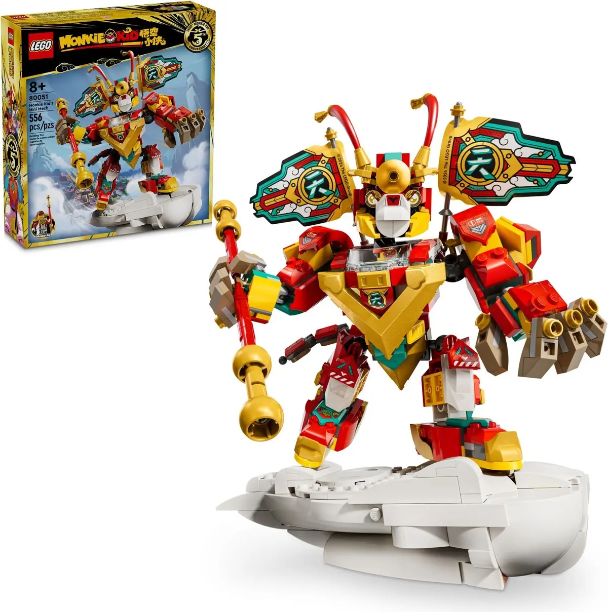 LEGO Monkie Kid 80051 Monkie Kid's Mini Mech set, image 2