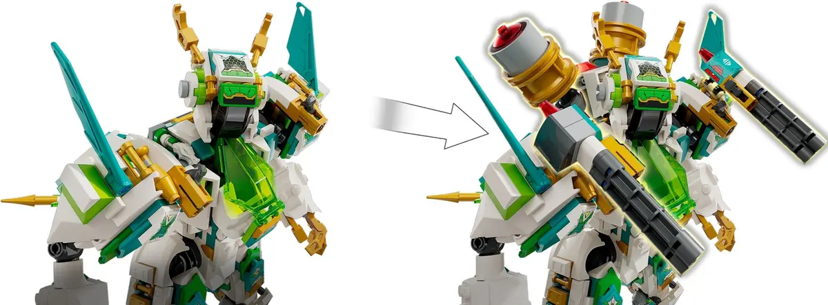 LEGO Monkie Kid 80053 Mei's Dragon Mech set, image 4
