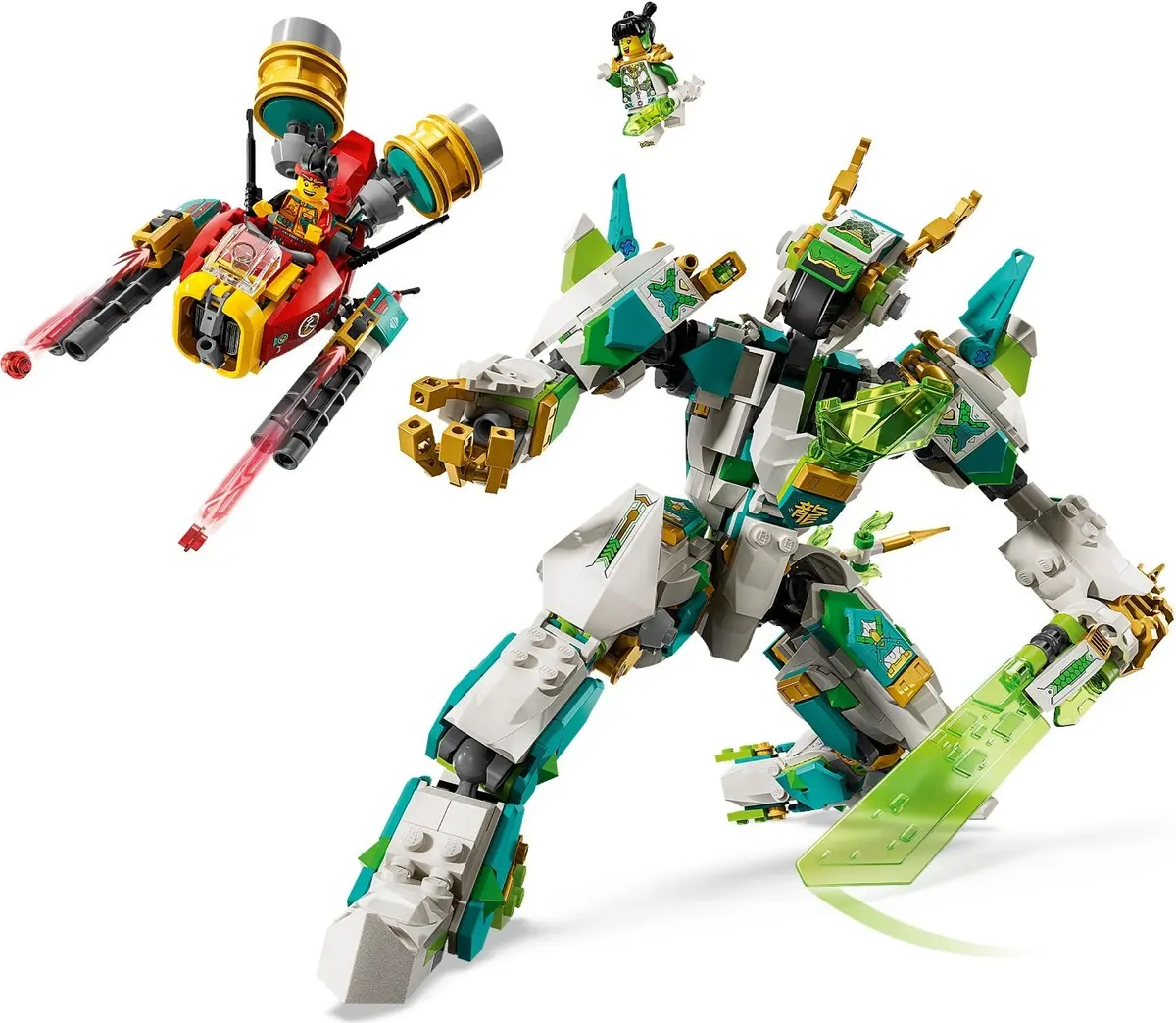 LEGO Monkie Kid 80053 Mei's Dragon Mech set, image 3