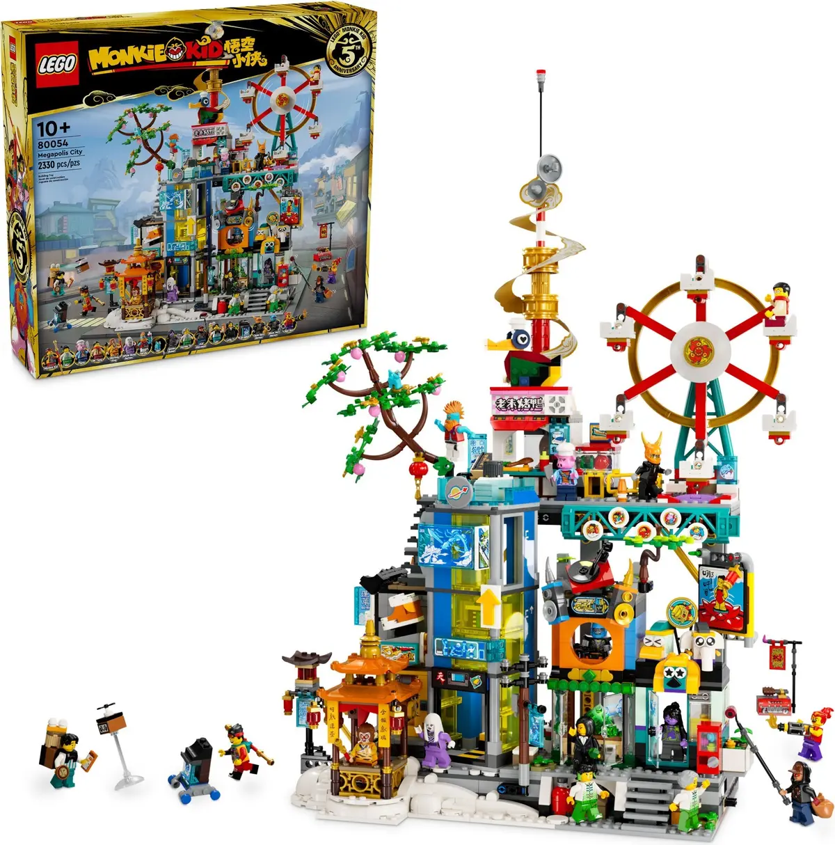 LEGO Monkie Kid 80054 Megapolis City set, image 2