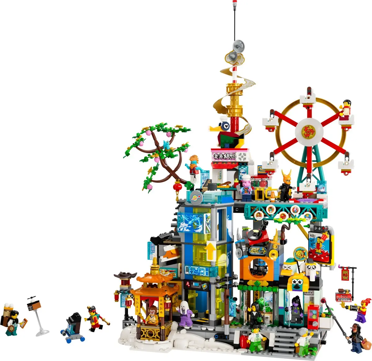 LEGO Monkie Kid 80054 Megapolis City set