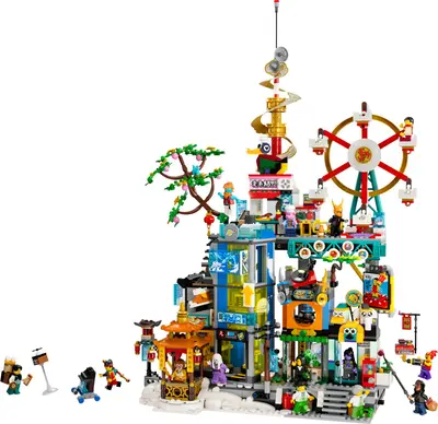 LEGO Monkie Kid 80054 Megapolis City set