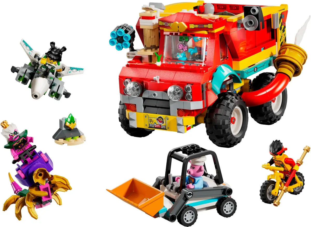 LEGO Monkie Kid 80055 Monkie Kid's Team Power Truck set