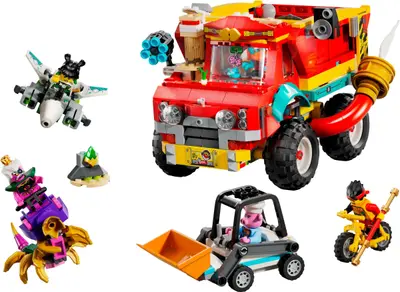 LEGO Monkie Kid 80055 Monkie Kid's Team Power Truck set