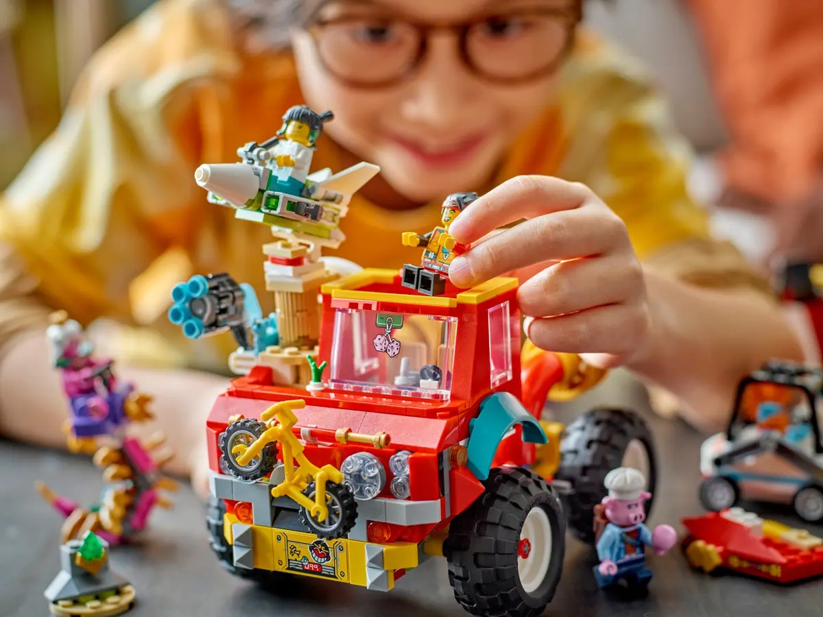 LEGO Monkie Kid 80055 Monkie Kid's Team Power Truck set, image 8