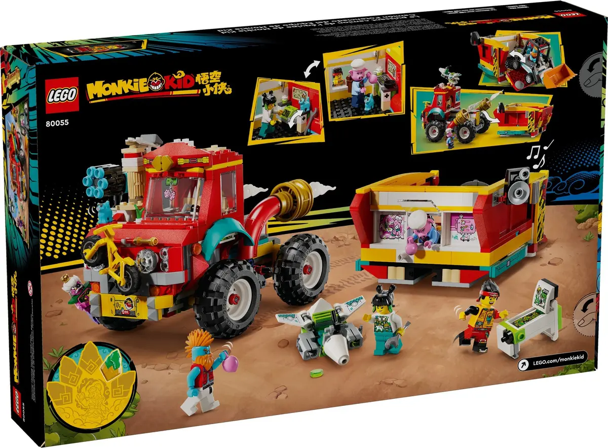 LEGO Monkie Kid 80055 Monkie Kid's Team Power Truck set, image 6