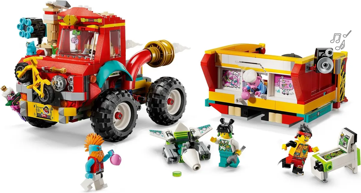 LEGO Monkie Kid 80055 Monkie Kid's Team Power Truck set, image 2