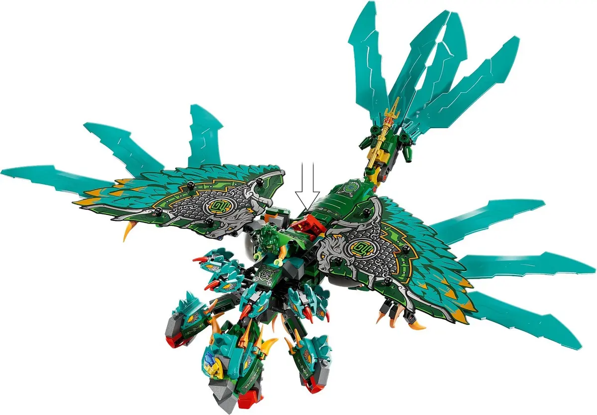 LEGO Monkie Kid 80056 Nine-Headed Beast set, image 3