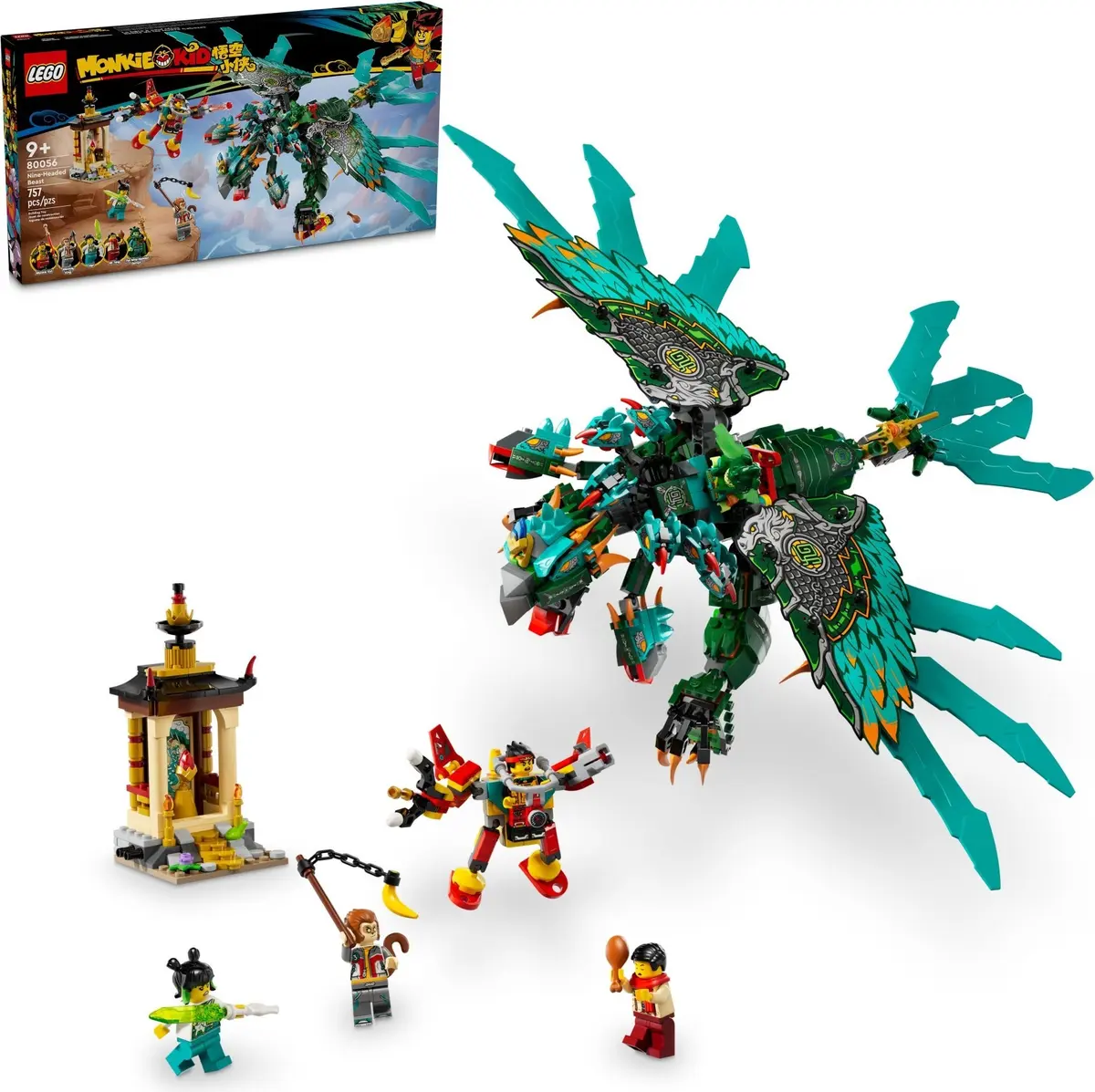 LEGO Monkie Kid 80056 Nine-Headed Beast set, image 8