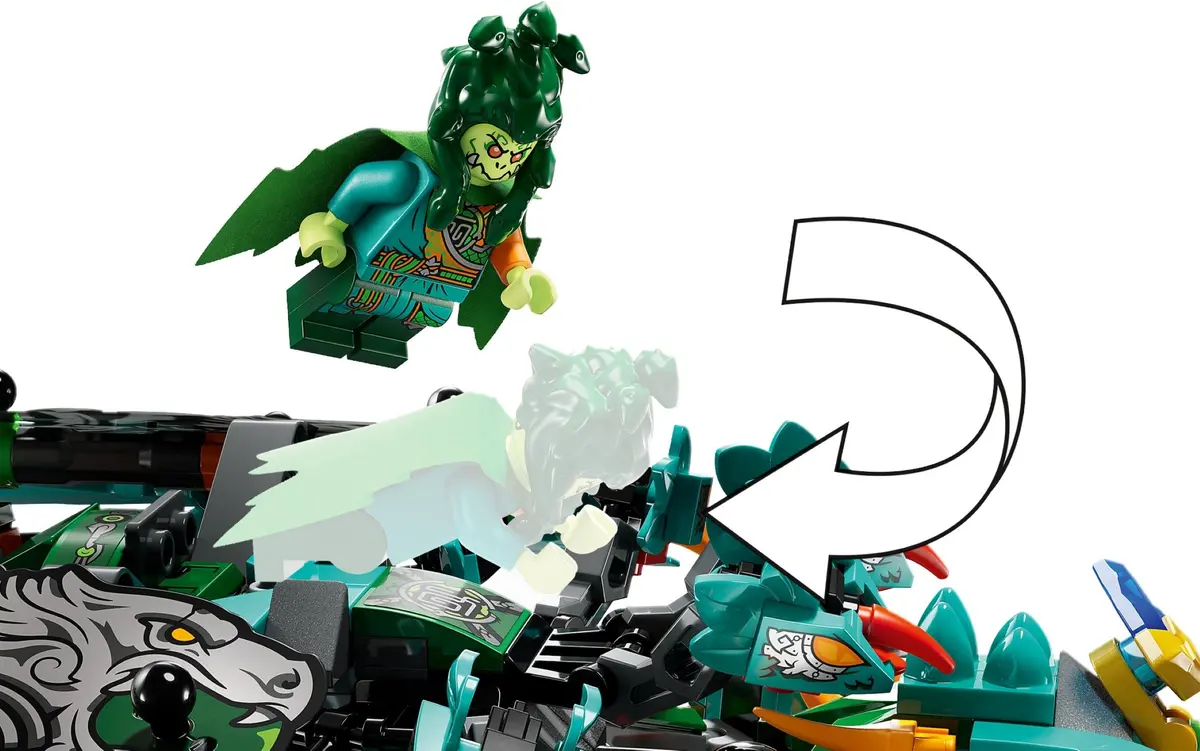 LEGO Monkie Kid 80056 Nine-Headed Beast set, image 5