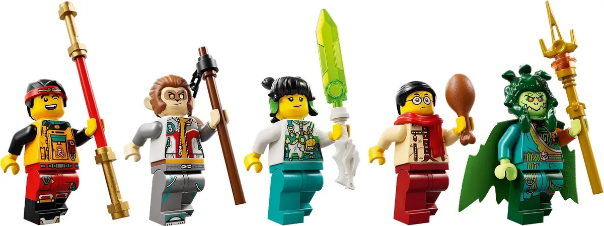 LEGO Monkie Kid 80056 Nine-Headed Beast set, image 6