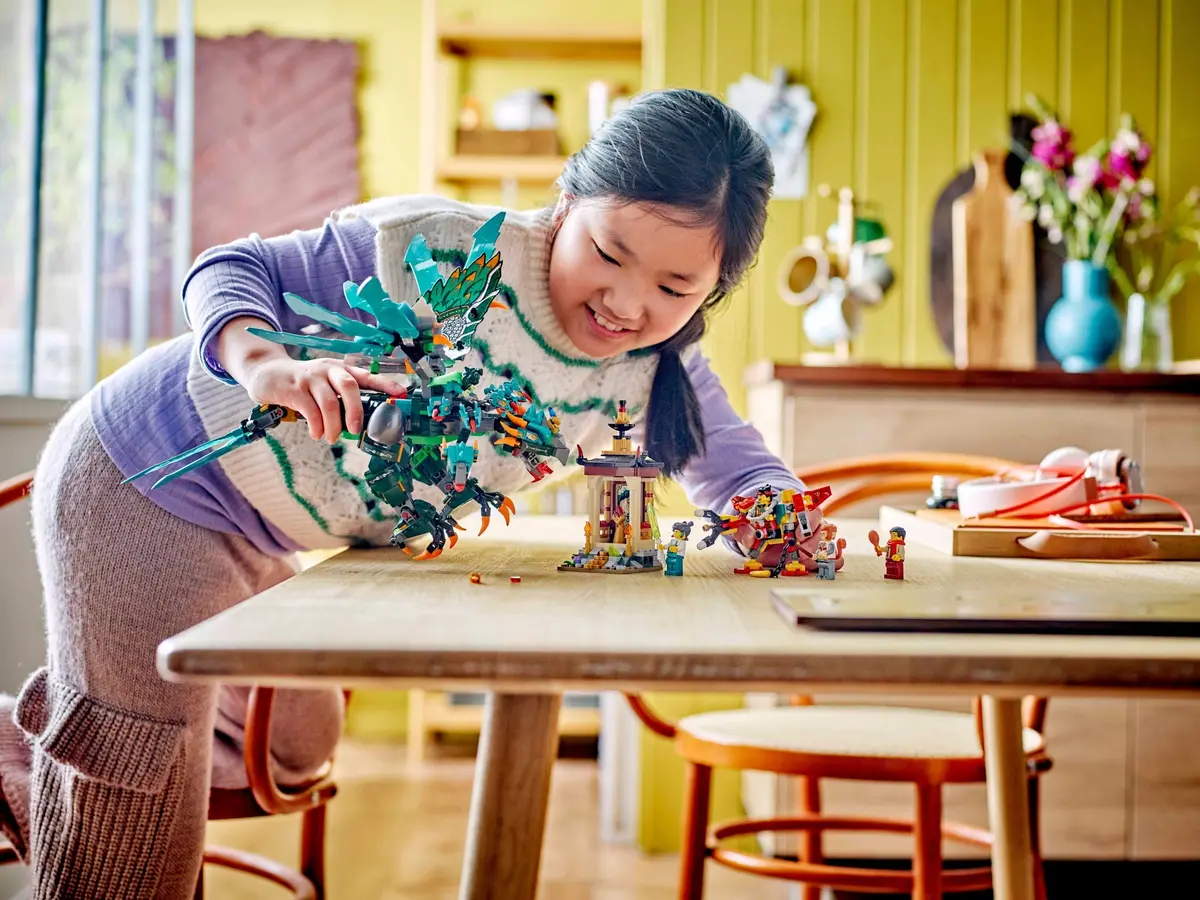 LEGO Monkie Kid 80056 Nine-Headed Beast set, image 9