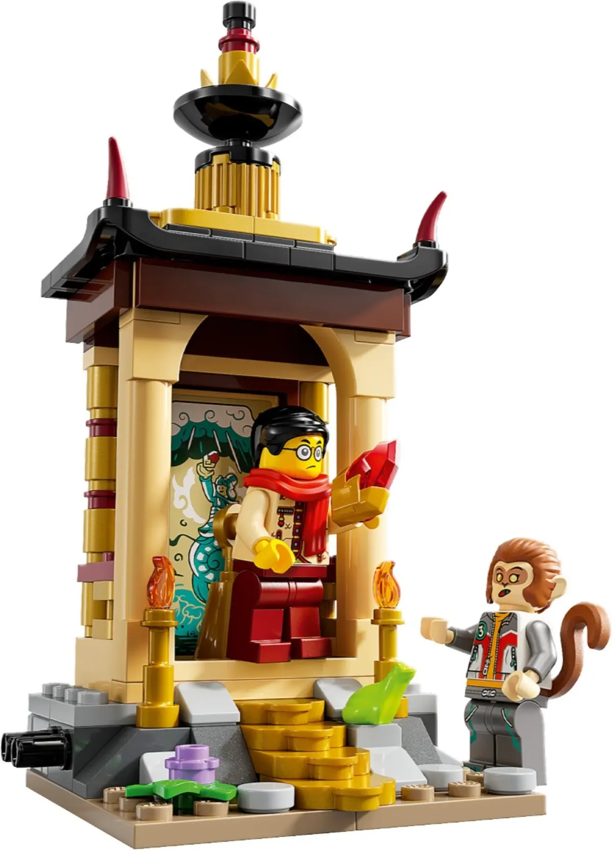 LEGO Monkie Kid 80056 Nine-Headed Beast set, image 4
