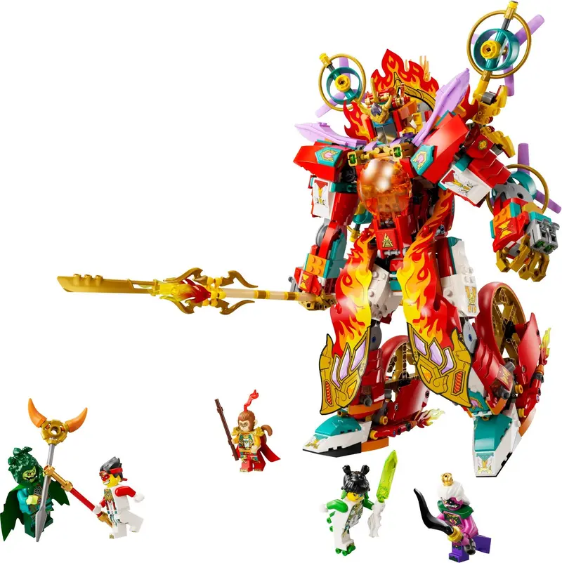 LEGO Monkie Kid 80057 Nezha's Ring of Fire Mech set