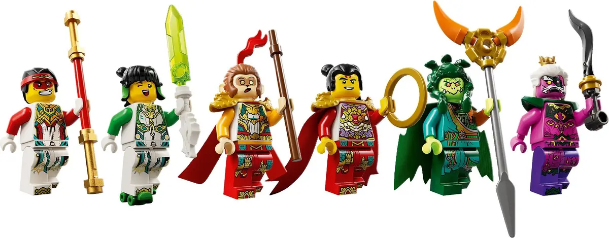 LEGO Monkie Kid 80057 Nezha's Ring of Fire Mech set, image 5