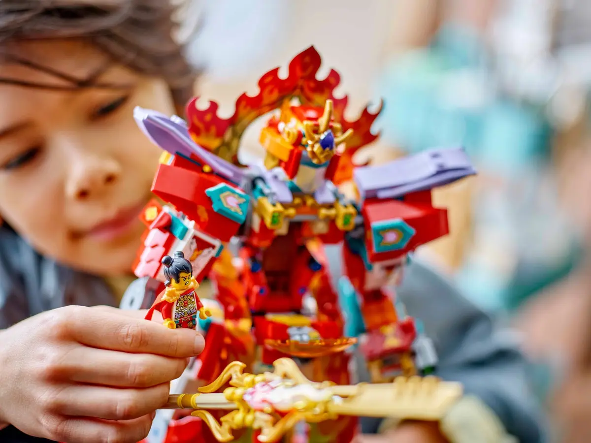 LEGO Monkie Kid 80057 Nezha's Ring of Fire Mech set, image 9