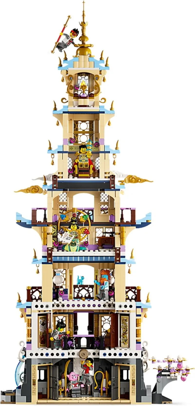 LEGO Monkie Kid 80058 Celestial Pagoda set, image 2