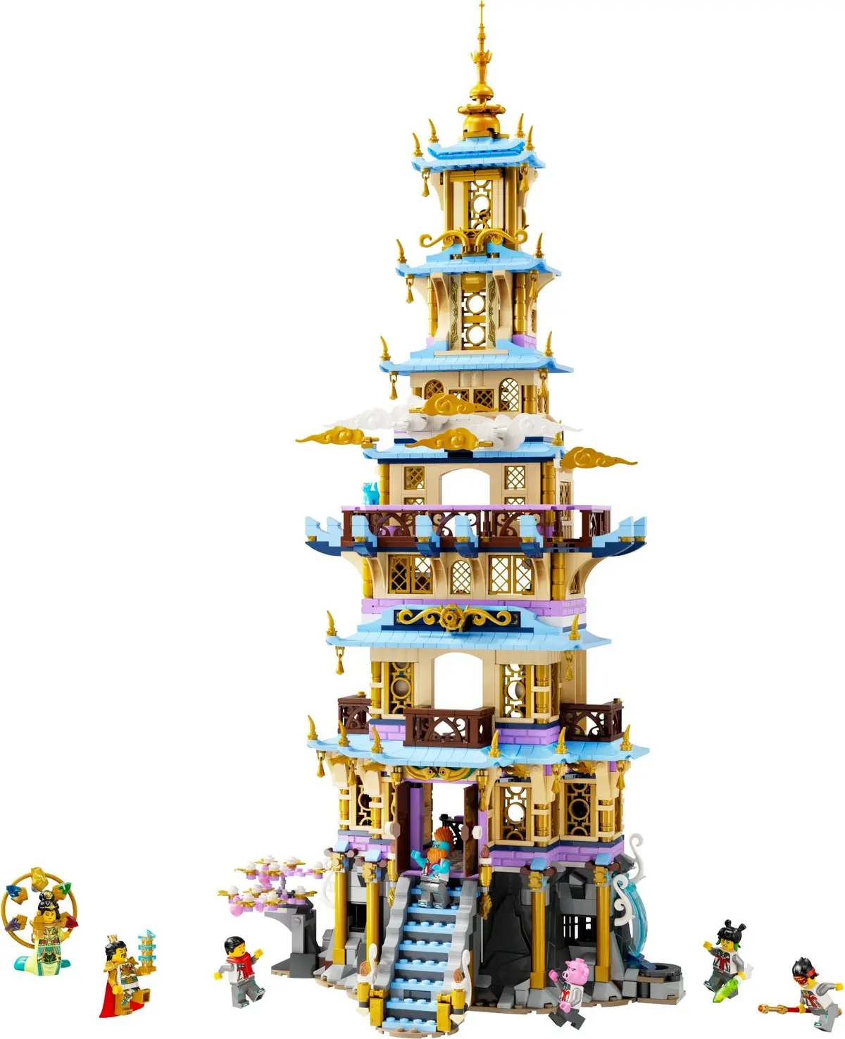 LEGO Monkie Kid 80058 Celestial Pagoda set